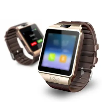 Smart Skatīties Dz09 Zelts, Sudrabs Smartwatch Pulksteņi Ios Android Sim Kartes Kameru Skatīties 5076