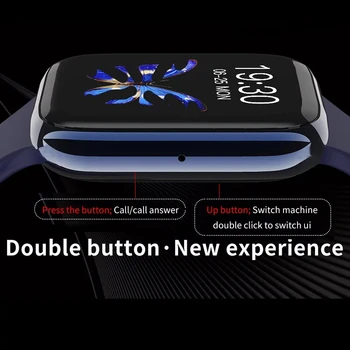 Smart Skatīties F28 1.63 collu 40mm Paroli, Bloķēšanas Ekrāns, Bluetooth Zvanu 3 UI Izvēlnes Smartband Pk SVB W26 W46 W56 Android, IOS Smartwatch