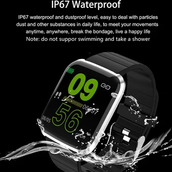 Smart Skatīties Vīrieši Asins Spiediena Mērīšana Smartwatch Sieviešu Ūdensizturīgs IP67 Sporta Skatīties Smart sirdsdarbību, Skābekļa Android, IOS