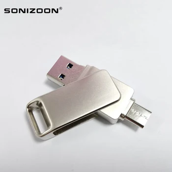 SONIZOON TPYEC USB3.1 OTG Flash Disku, Tipa K 8GB Stick 3.0 Pendrive Ierīces