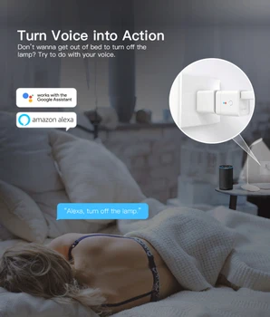 SONOFF Mikro 5V USB Wifi Smart Power Adapteris eWeLink Tālvadības pults Smart Home Balss Laiks Pāriet Strādāt Ar Google Home Alexa
