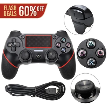 Sony Playstation 4 PS4 Pc Gamepad Kontrolieris 4 Kursorsviru Spēļu Konsoles Bluetooth Vibrācijas Rokas Spēle Spēlētājs ps4 pro