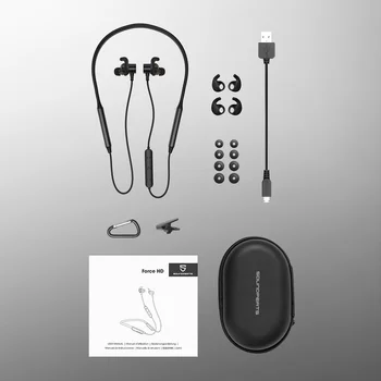 SoundPEATS Bluetooth 5.0 Bezvadu Austiņas CVC Trokšņu Slāpēšanas Stereo Super Bass in-Ear Magnētisko Sporta Earbuds 22H Spēlētājs 45431
