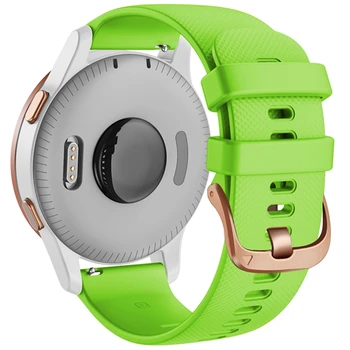 Sporta Mīksta Silikona Nomaiņa Watchband Par Garmin Vivoactive 4S/Venu/Priekštecis 245 645 Par Garmin Vivomove AP Vivomove 3 3S