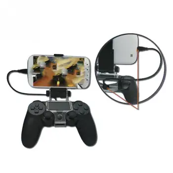 Spēļu Kontrolieris Kandidēt PS4 DualShock 4 Elastīgs, Izturīgs Mobilo Telefonu Spēļu Klipu Turētājs Turētājs Viedtālrunis