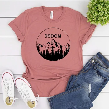 SSDGM Krekls Murderino T-kreklu, Mana Mīļākā Slepkavību MFM Krekli Vintage Smieklīgi Grafikas Tee Hipster Topi Mujer Camisetas