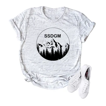 SSDGM Krekls Murderino T-kreklu, Mana Mīļākā Slepkavību MFM Krekli Vintage Smieklīgi Grafikas Tee Hipster Topi Mujer Camisetas