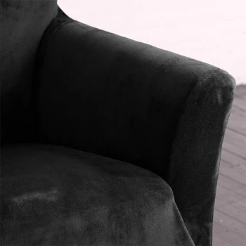 Super Mīksta Samta Elastīgs Vāks Krēslā Stiept Dīvāns Segtu Dzīvojamās Istabas Dīvāna Slipcover par atpūtas Krēsli Elastīgs Dīvānu Pārvalki