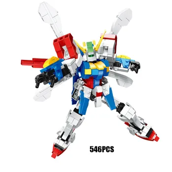 Super robots karš mech Mobilo Cīnītājs G Gundam Dievs celtniecības bloku Domon Kash skaitļi assemable modelis ķieģeļu rotaļlietu kolekcija 17600