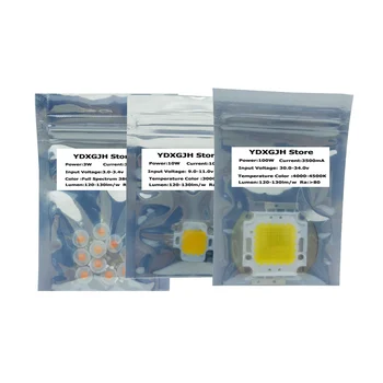 Super Spilgti 1W 3W RGB LED Chip COB Krelles 4/ 6Pin Pilnu Krāsa Sarkana Zaļa Zila Balta Skatuves Apgaismojuma Efektu DIY DMX Skatuves Gaismas