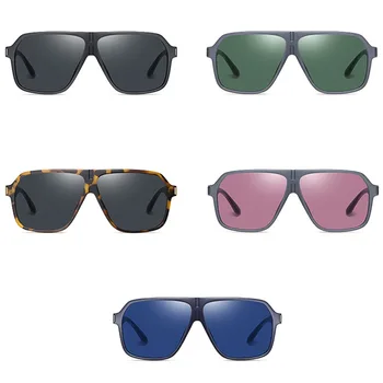 Swanwick lielā laukumā saulesbrilles vīriešiem polarizētas saules brilles vīriešu uv400 Vasaras modes braukšanas zils melns dāvanas labākais pārdevējs 30578