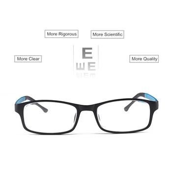 SWOKENCE Tuvredzība Brilles Recepšu -0.5 -10 Sievietes Vīrieši Ultravieglajiem TR90 Pilna Kadra režīmā, Optiskās Brilles Tuvredzīgs F081