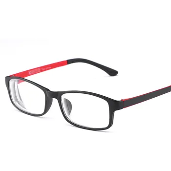SWOKENCE Tuvredzība Brilles Recepšu -0.5 -10 Sievietes Vīrieši Ultravieglajiem TR90 Pilna Kadra režīmā, Optiskās Brilles Tuvredzīgs F081