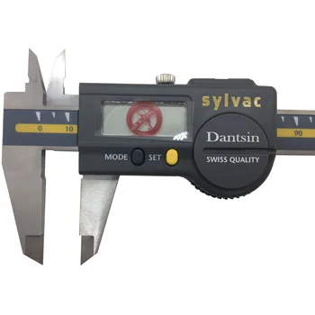 SYLVAC S_calpro Mērīšanas Diapazons 0-150mm 0-6inch Izšķirtspēja 0.01 mm/.0005