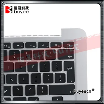 Sākotnējā Jaunu A1502 Topcase MUMS UK SP klaviatūras Apgaismojums Skārienpaliktni Bateriju A1502. gadam klēpjdatoru Parmlest Par MacBook Retina Pro 13.3