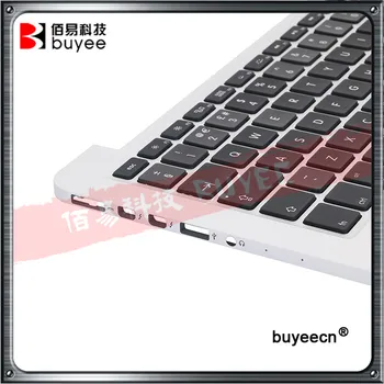 Sākotnējā Jaunu A1502 Topcase MUMS UK SP klaviatūras Apgaismojums Skārienpaliktni Bateriju A1502. gadam klēpjdatoru Parmlest Par MacBook Retina Pro 13.3