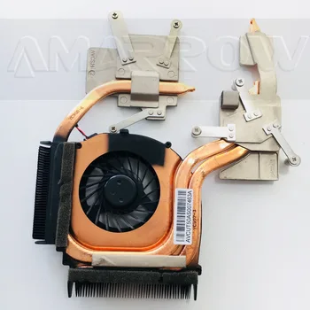 Sākotnējā klēpjdatoru heatsink dzesēšanas ventilatoru Par HP DV7-2000 DV7-2185DX 2111TX CPU heatsink 516876-001 45988