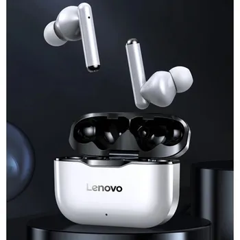 Sākotnējā Lenovo LP1 Austiņas Bluetooth 5.0 Taisnība, Bezvadu Austiņām Touch Kontroli Iphone 12 Android Ilgi Gaidīšanas Laiks