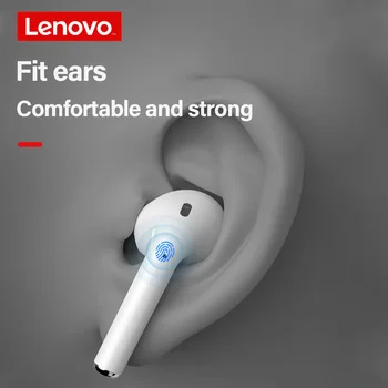 Sākotnējā Lenovo X9 TWS Bezvadu Austiņas Bluetooth Austiņas Touch Kontroli Earbuds Sweatproof Sporta Mic Android/IOS