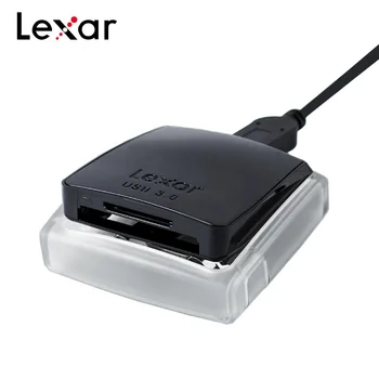 Sākotnējā Lexar Professional 2 in 1 USB 3.0 Dual-Slot Reader High-speed USB 3.0 Profesionālās Kartes Lasītājs SD SDHC SDXD CF Kartes
