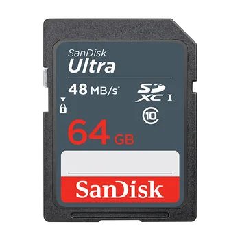 Sākotnējā SanDisk Extreme Pro/Ultra 64GB SD Karte, Atmiņas Karte 32GB 128GB flash kartes 16 GB Class 10 U3 1080p 3D Full HD Kameras