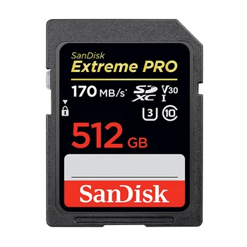 Sākotnējā SanDisk Extreme Pro/Ultra 64GB SD Karte, Atmiņas Karte 32GB 128GB flash kartes 16 GB Class 10 U3 1080p 3D Full HD Kameras