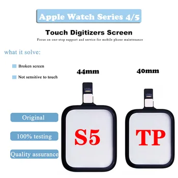 Sākotnējā Touch Panelis Apple Skatīties Series 5 Touch Screen Digitizer Apple Skatīties Series5 S5 40mm44mm Touch Stikla Nomaiņa