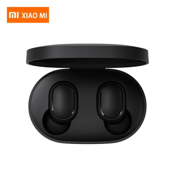Sākotnējā Xiaomi Mi Redmi AirDots TWS Bezvadu Bluetooth Stereo Austiņas Bluetooth 5.0 Mini Austiņas Ar Mic Earbuds