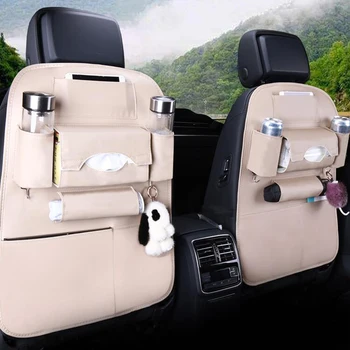 Sēdekļa spilvena auto sēdekļa glabāšanas soma creative auto organizators auto aizmugurējais sēdeklis, soma, auto sēdekļa vāku Daudzfunkcionāls sēdekļa vāku