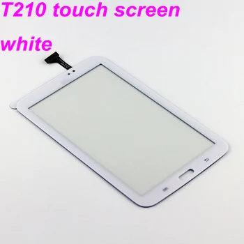 Tablete Touch Screen Samsung Galaxy Tab 3 7.0 T210 T211 SM-T210 SM-T211 P3200 T217 Touchscreen Digitizer LCD Displejs, Stikla