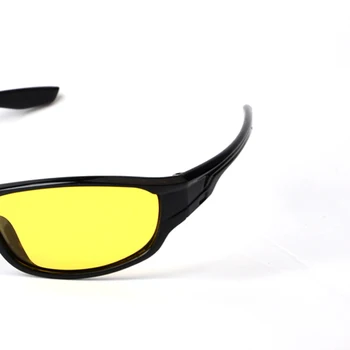 TAGION Karstā Pārdošanas Polaroid Saulesbrilles Vīriešiem Plastmasas Rāmis Retro Saules Brilles Nakts Redzamības Braukšanas Briļļu Dzeltenās Lēcas Zvejas