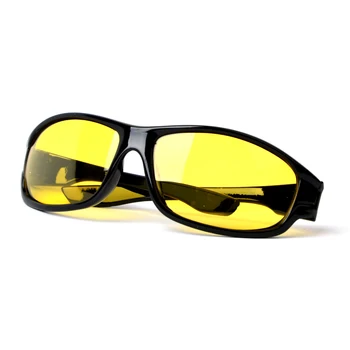 TAGION Karstā Pārdošanas Polaroid Saulesbrilles Vīriešiem Plastmasas Rāmis Retro Saules Brilles Nakts Redzamības Braukšanas Briļļu Dzeltenās Lēcas Zvejas