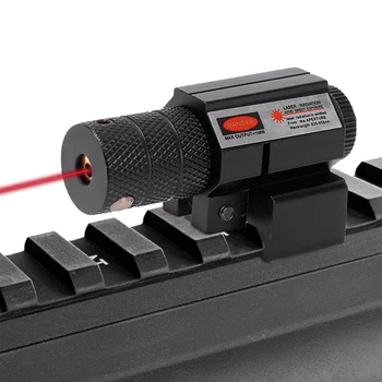 Taktiskā Red Dot Lāzera Redzes Joma, ar Tālvadības Slēdzi 20mm Weaver Picatinny Rail Mount Medību Pistole, Šautene Kompakts Mini Lāzera