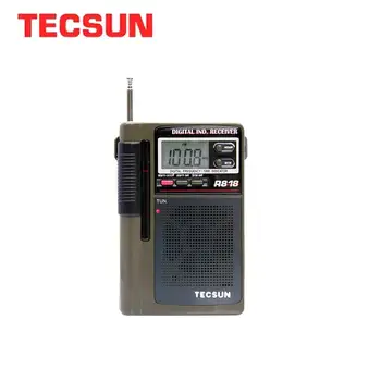 TECSUN R-818 FM/MW/SW Radio Dual Conversion Pasaules Joslā Radio Uztvērējs Ar iebūvēto Skaļruni, Interneta Radio Portatil