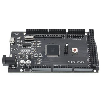 TENSTAR ROBOTU Mega 2560 R3 par MEGA2560 CH340G/ATmega2560-16AU MicroUSB. Ar Bootloader par arduino