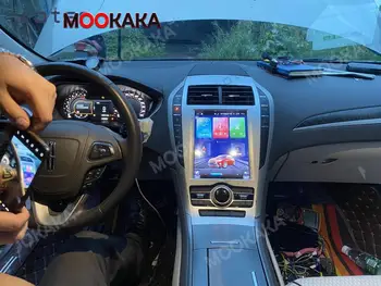 Tesla Android 10 Lincoln MKZ MKX Kontinentālās PX6 stereo atskaņotāju Auto Radio Ar 2013.+ Auto GPS Navigācijas Multimediju Atskaņotājs, IPS