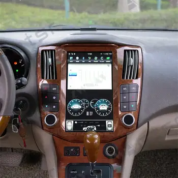 Tesla stila 64G Android 9.0 Auto GPS Navigācija auto DVD Atskaņotājs Lexus RX RX300 RX330 RX350 RX400H radio, magnetofons headunit 29640