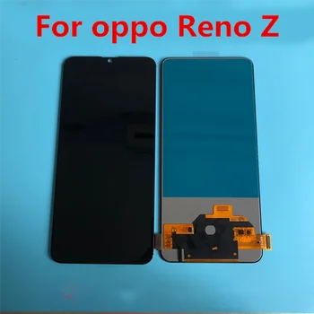 Testēti oriģinālu Par OPPO Reno Z Pilns LCD Ekrāns skārienjutīgais Ekrāns, Digitizer Montāža oppo Reno Z