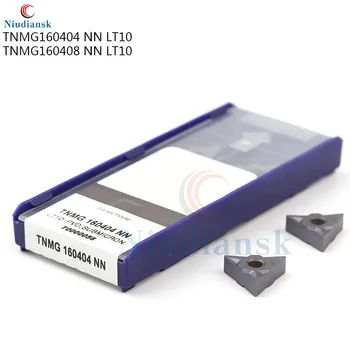 TNMG160404 NN Frēzēšanas Instruments Ārējais Pagrieziena Rīks Augstas Kvalitātes CNC Virpas Instrumentu Karbīda Rīku TNMG 160408 NN Pagrieziena Inser