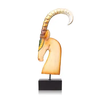 Tooarts Āfrikas kazu Metāla sculptrue Čuguna skulptūru Abstraktu skulptūru Crafting Mājas interjera priekšmeti Apdare Māksla