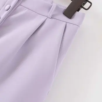 Toppies violets sieviešu nosaka vienu pogu jaka bleizeri augsta vidukļa bermuda šorti sexy camisoles vasaras īso komplekti