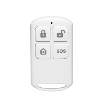 Touch Panel, TFT LCD Disply WIFI RFID GSM Mājas Apsardzes Signalizācijas Sistēmas atbalstu LV RU ES PL DE Ieslēdzamas APP Tālvadības pults
