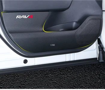 Toyota RAV4 2019 2020 XA50 Īstas Ādas Automašīnas Durvis Netīrumiem Pierādījumu Pad Piederumi
