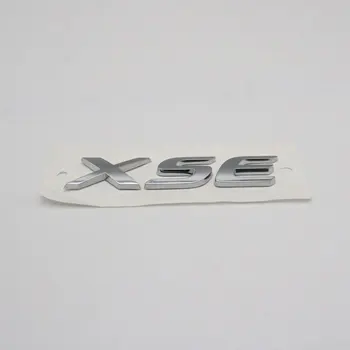 Toyota XSE Emblēmu 3D Vēstuli Auto Uzlīme Aizmugurē, Bagāžnieka ABS Plastmasas Chrome Silver Plāksnītē Auto Logo Emblēma Decal 1840