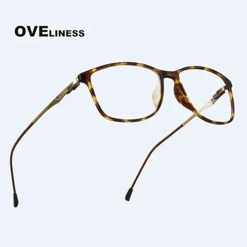 TR90 Sakausējuma Brilles Rāmis sievietēm, Vīriešiem Tuvredzība Acu Stikla Recepšu Brilles 2020. gadam korejas Retro bez skrūvēm, Optisko Briļļu Rāmjiem