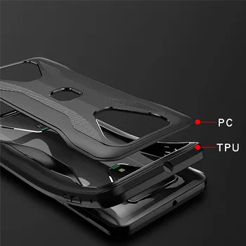 Triecienizturīgs Aizsardzības Gadījumā, Telefonu Gadījumā Siltuma Izkliedi Aizmugurējo Vāciņu Atbalsta Gamepad Telefona Apvalku Xiaomi Black Shark 3/ 3 Pro
