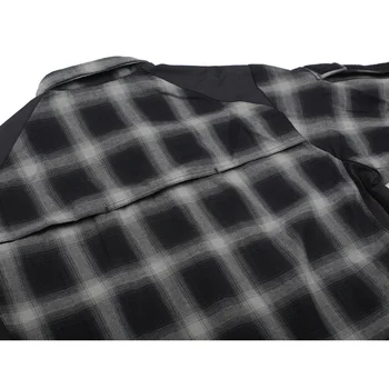 [TRN]BAC Pavasara Rudens Piepilsētas Taktiskās Pleds Krekls Kaujas Drēbes - XXL (Pelēks) Plānas Versija