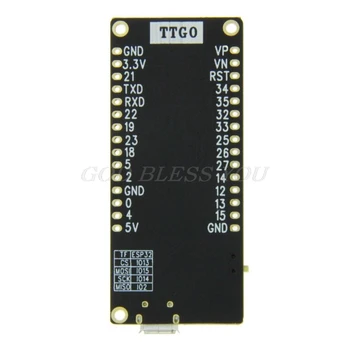 TTGO T8 V1.1 ESP32 4MB PSRAM TF KARTES 3D ANTENU WiFi un bluetooth ESP32-WROVER Micropython Piliens Kuģniecība