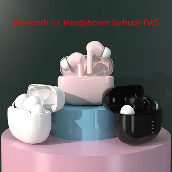 TWS Bezvadu Bluetooth Austiņas Stereo In-Ear Earbuds Sporta Ūdensizturīgs Touch Kontroles Austiņas Ar Uzlādes Gadījumā