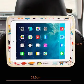Universāls Auto Pagalvi Tālrunis Mount Maisu Turētājs Bērniem Aizmugurējais Sēdeklis Tablet Stand Samsung Xiaomi 3-11.5 Collu Tabletes Tālruni